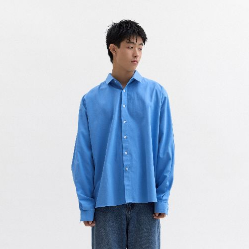 BASICS OXFORD SHIRT (Oversized) เสื้อเชิ้ตออกซ์ฟอร์ด