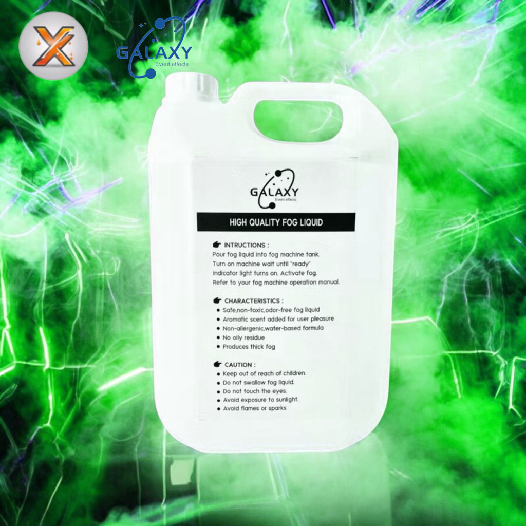 น้ำยา SMOKE แกลลอน 5 ลิตร Smoke Fog machine น้ำยาสโมค