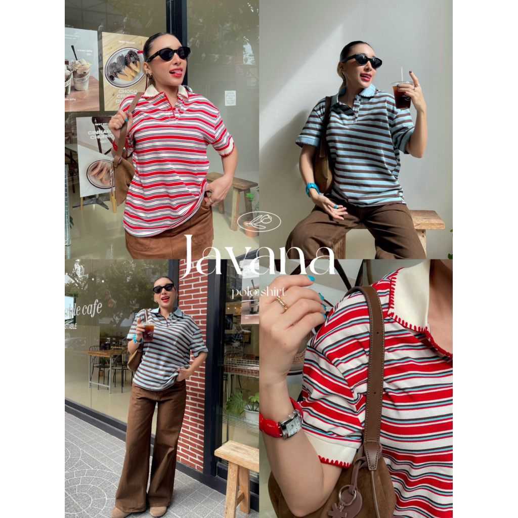 JAVANA POLO SHIRT (2 สี)