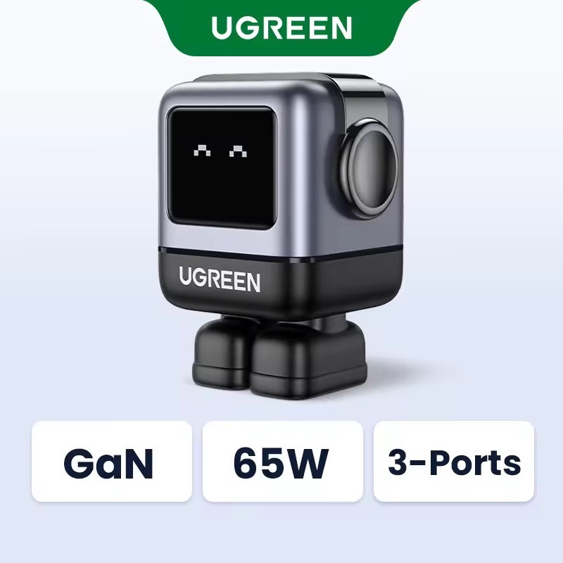 ถูกที่สุดแท้ 💯% ใหม่ ไม่แกะซีล UGREEN RoboGaN 65W/30W USB C USB A Charger