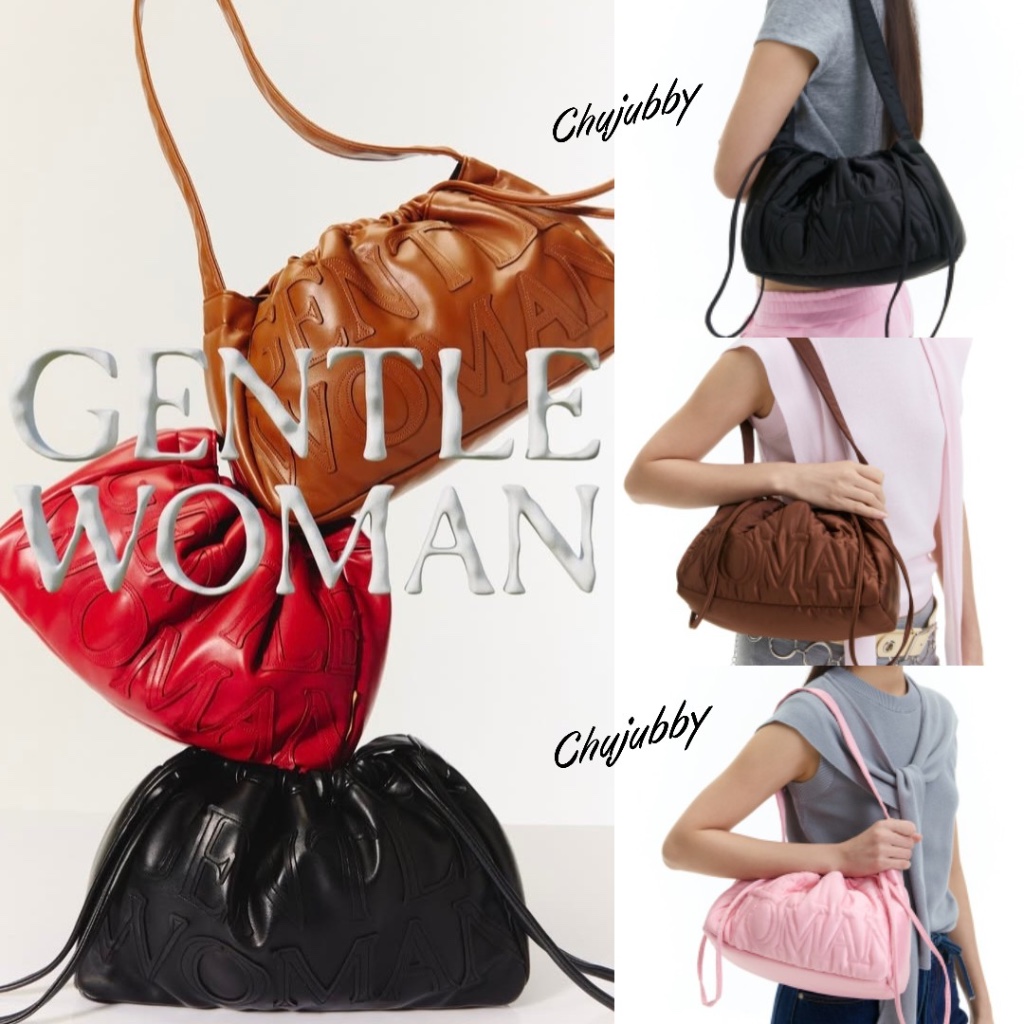 CHUJUBBY❤️‍🔥 (ใช้โค้ด 25%) (รวมสินค้า) กระเป๋า Satinelle / Solea Dumpling BAG GE