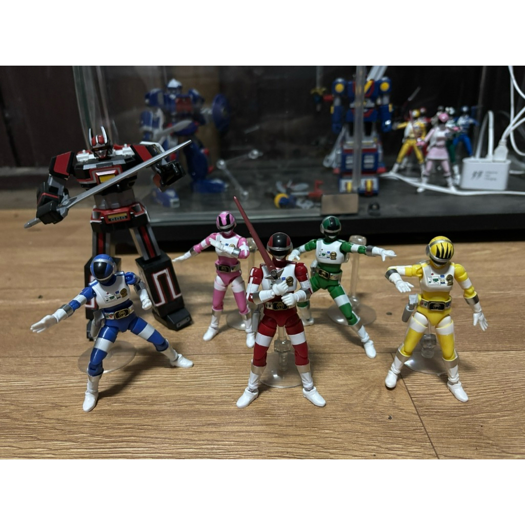Shodo sentai Bioman + SMP Bio Robo