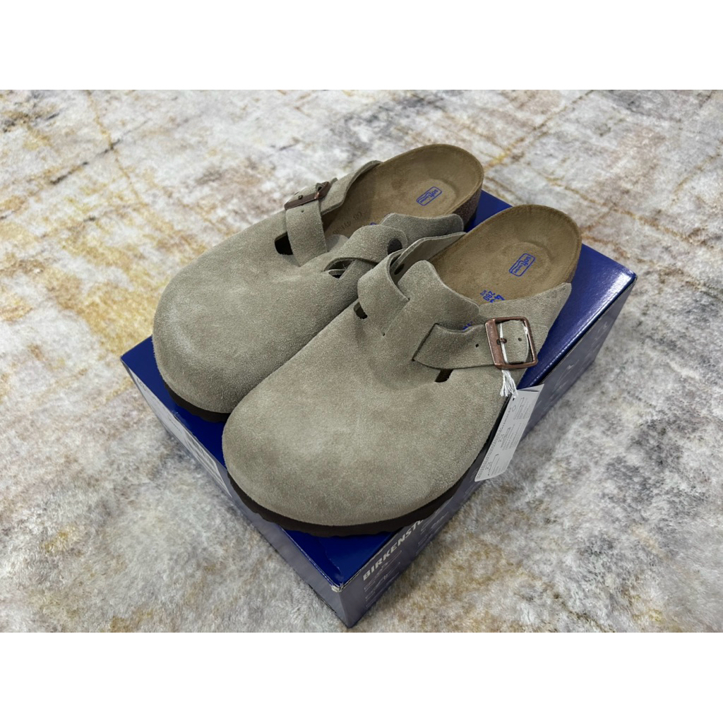 Birkenstock Boston SFB taupe