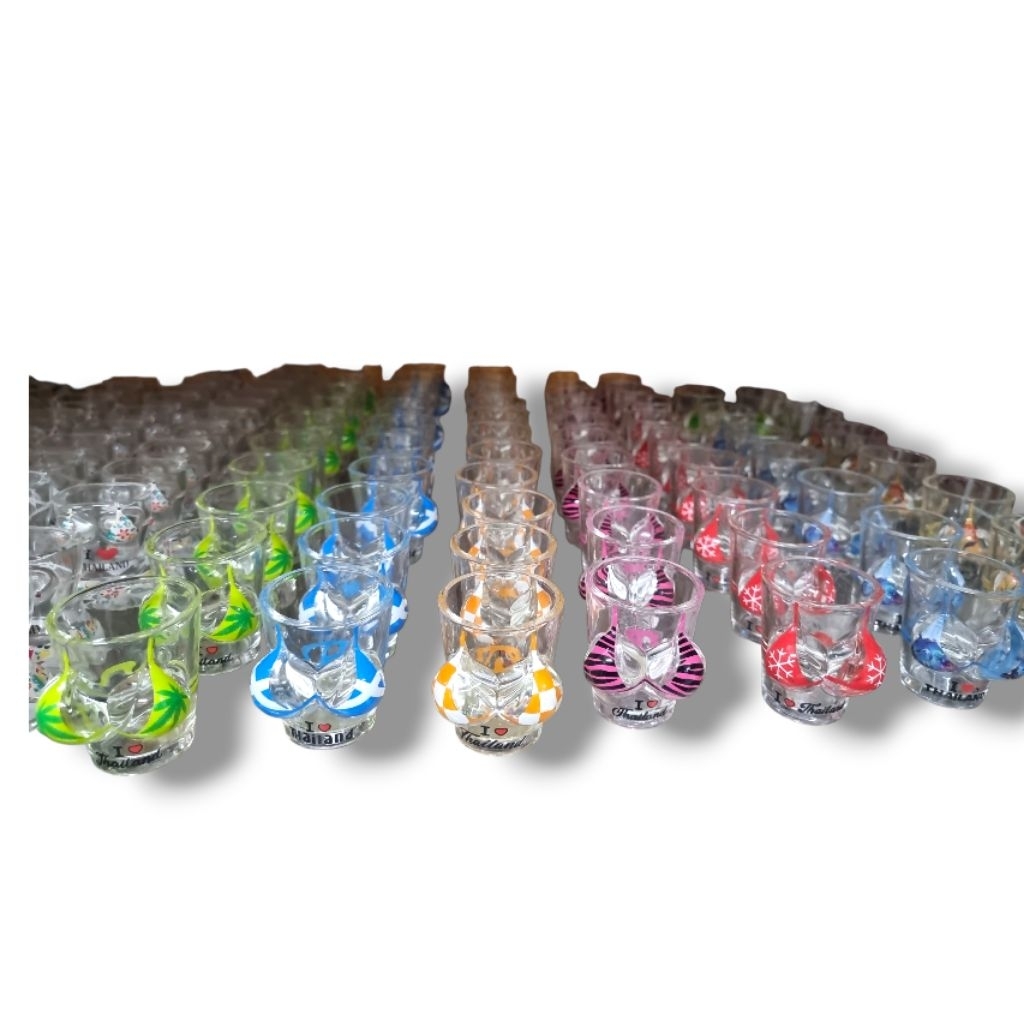 แก้วช็อต แก้วเป็ก นมโตRM2