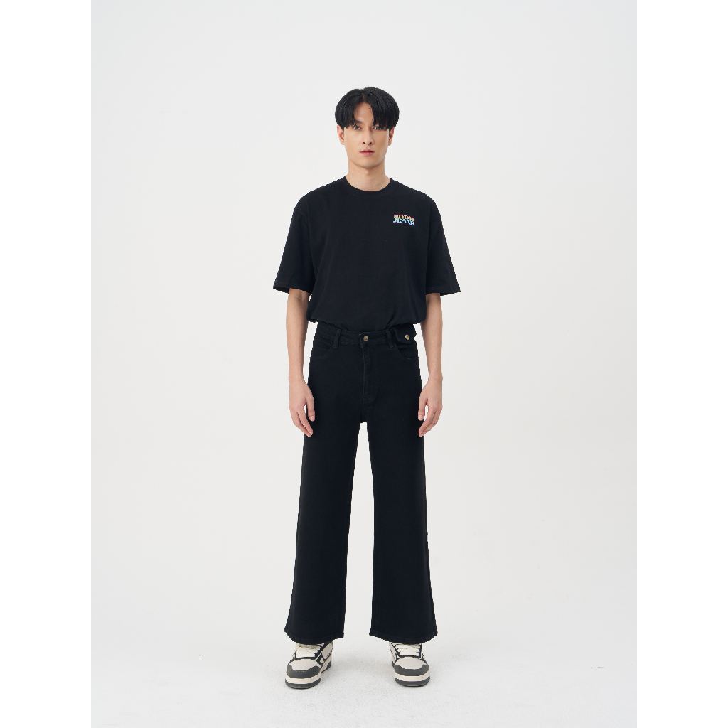 Niyom Jeans collection The Forest : รุ่น  B306-3 กางเกงยีนส์ผู้หญิง ทรงกระบอกใหญ่