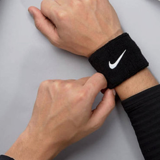 สายรัดข้อมือกีฬา สายรัดข้อมือผ้าฝ้าย ดูดซับเหงื่อ ผู้ชาย ผู้หญิง บาสเก็ตบอล วอลเลย์บอล กีฬา โยคะ วิ่ง - รูปที่ 3