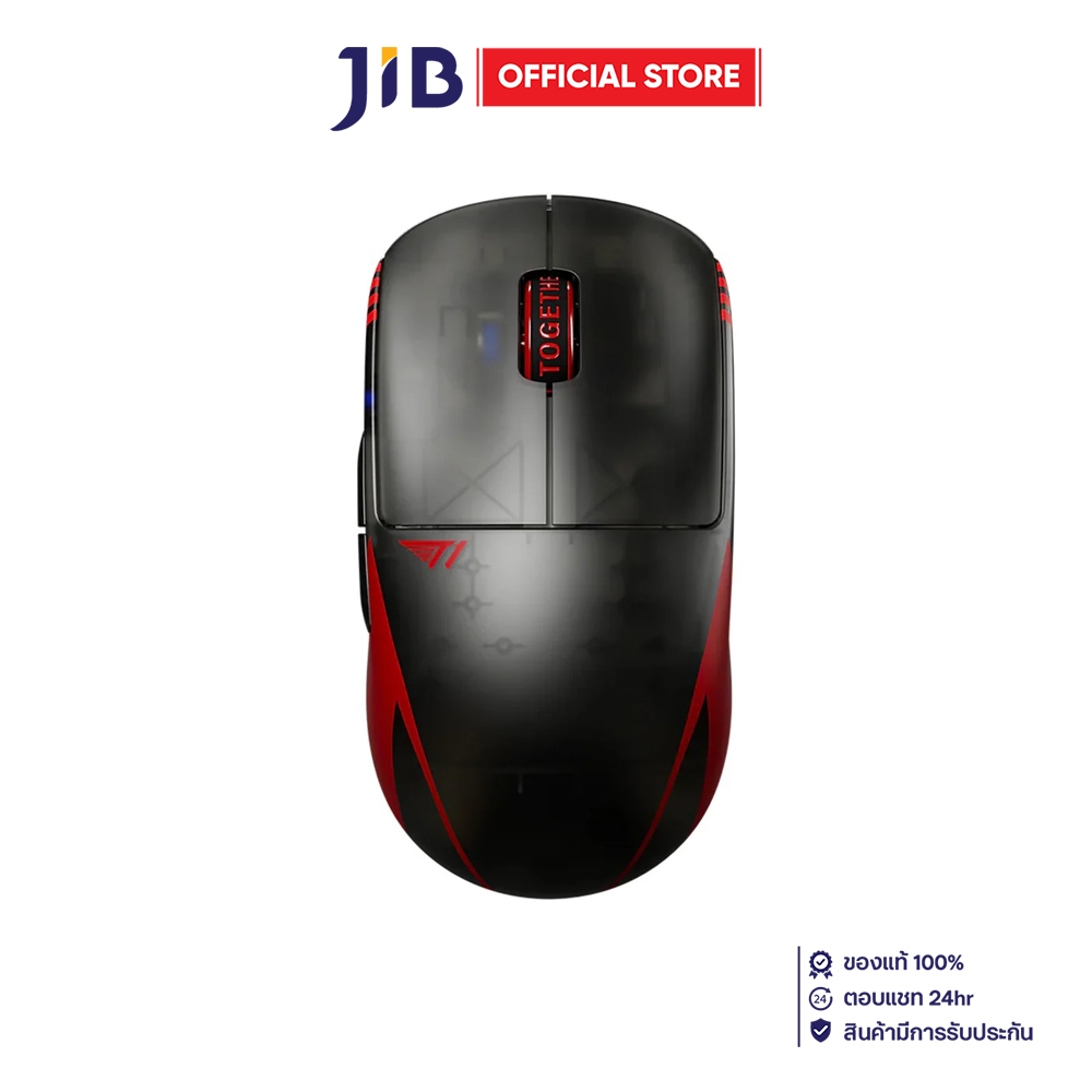 WIRELESS MOUSE (เมาส์ไร้สาย) PULSAR X2 V3 T1 EDITION SIZE 2 MEDIUM - BLACK-RED (PX232T1)