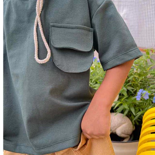 ละมุนบอย เสื้อยืดเด็กโอเวอร์ไซส์ แขนสั้น Oversize Kids La Maison