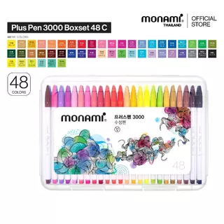 Monami ปากกาสีน้ำรุ่น Plus Pen 3000 boxset