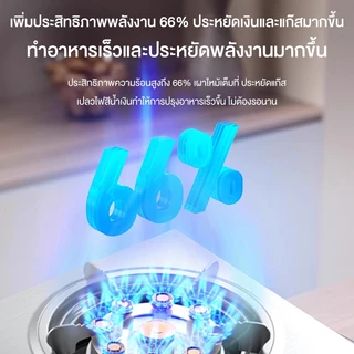 CAMEL เตาแก๊สหัวเดี่ยว 5200W เตาแก๊สตั้งโต๊ะ GAS COOKER เตาแก๊สสแตนเลส ทำความสะอาดง่าย