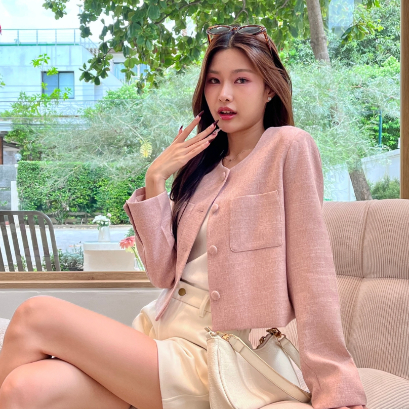 Bella Blazer เสื้อเบลเซอร์แขนยาวให้ลุคคุณหนู  Miladi