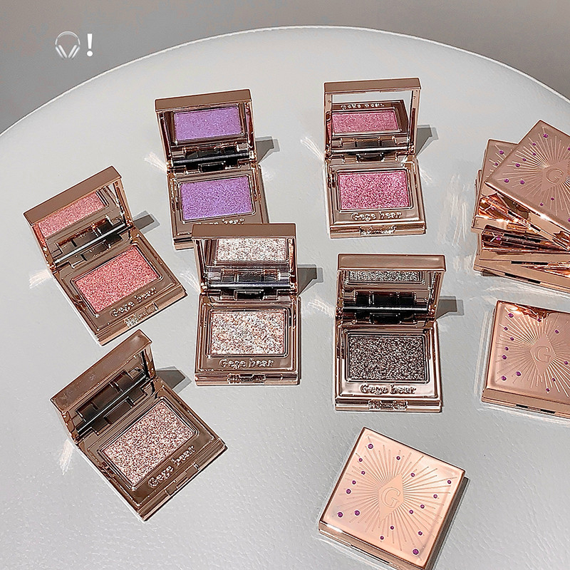 (1ชิ้น) อายแชโดว์กลิตเตอร์ JOJO DIARY ติดทน กันน้ำ โทนสีธรรมชาติ ชิมเมอร์ไฮไลท์ Monochrome Glitter รูปที่ 5