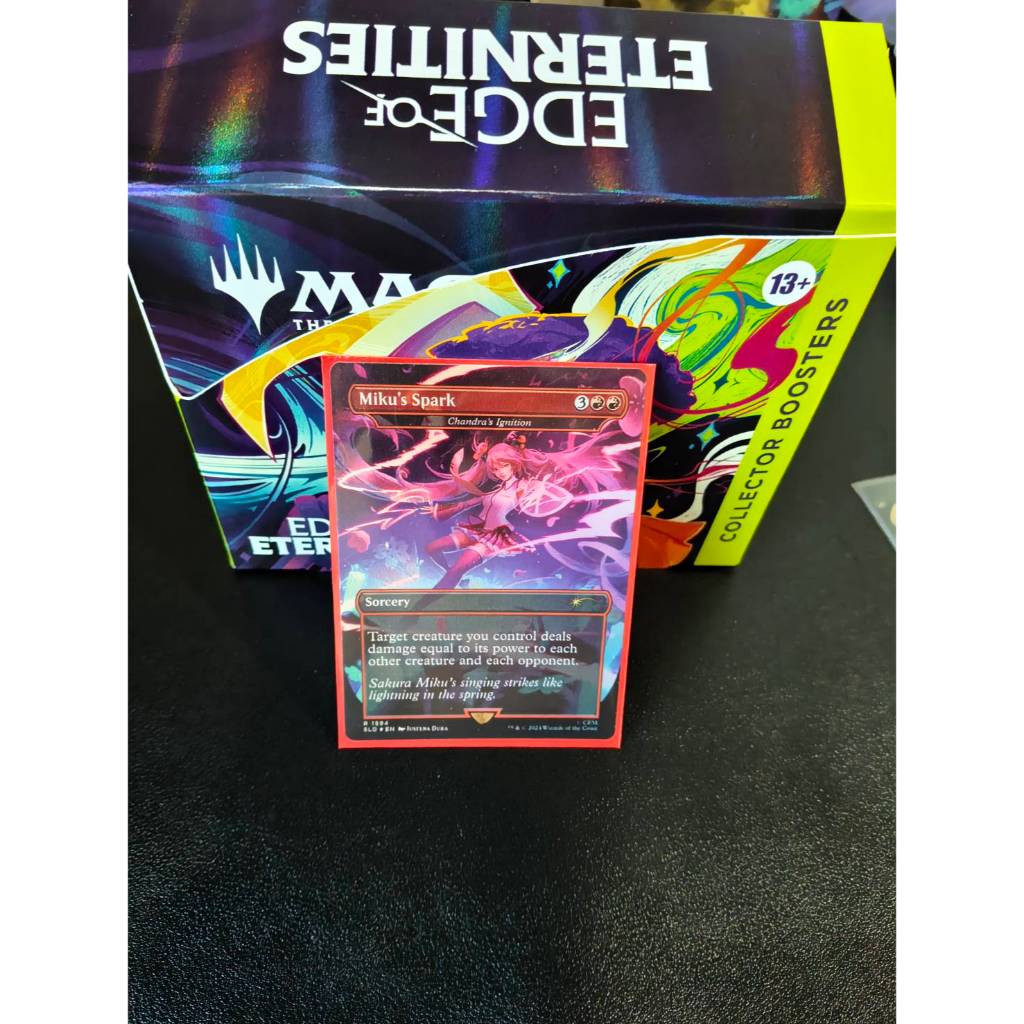 Secret Lair: Chandra's Ignition (1594 - Miku's Spark - Rainbow Foil)