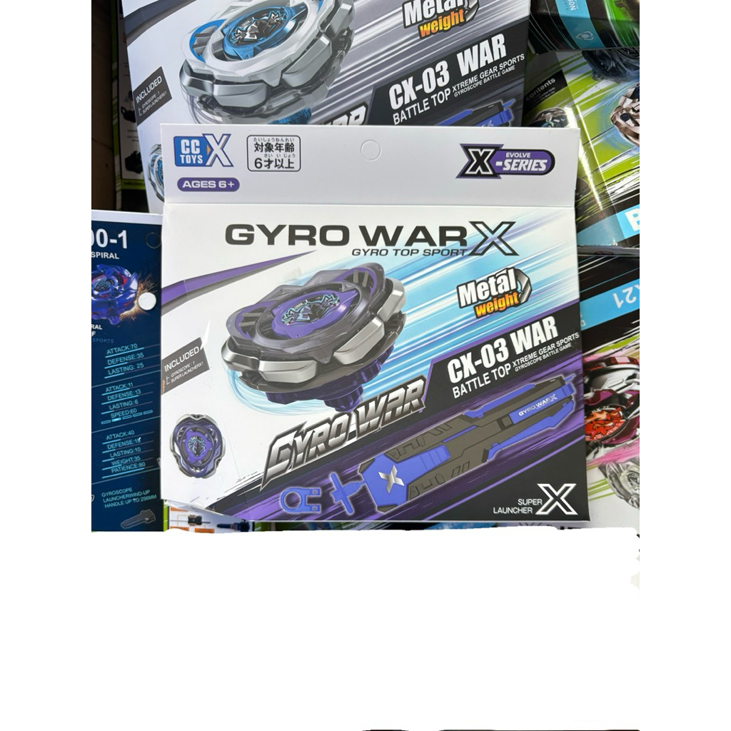 (พร้อมส่ง)เบย์เบลดXรุ่นไหม่ Cx-02 Cx-03 Cx-04-02 โลหะทนทาน คุณภาพดีมาพร้อมกับชู๊ทรุ่นใหม่สุดมันส์มีใ