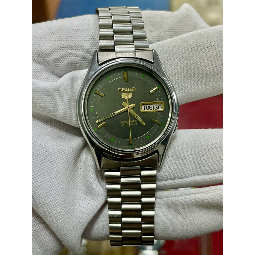 Seiko มือสอง Automatic  นาฬิกาเเท้100%