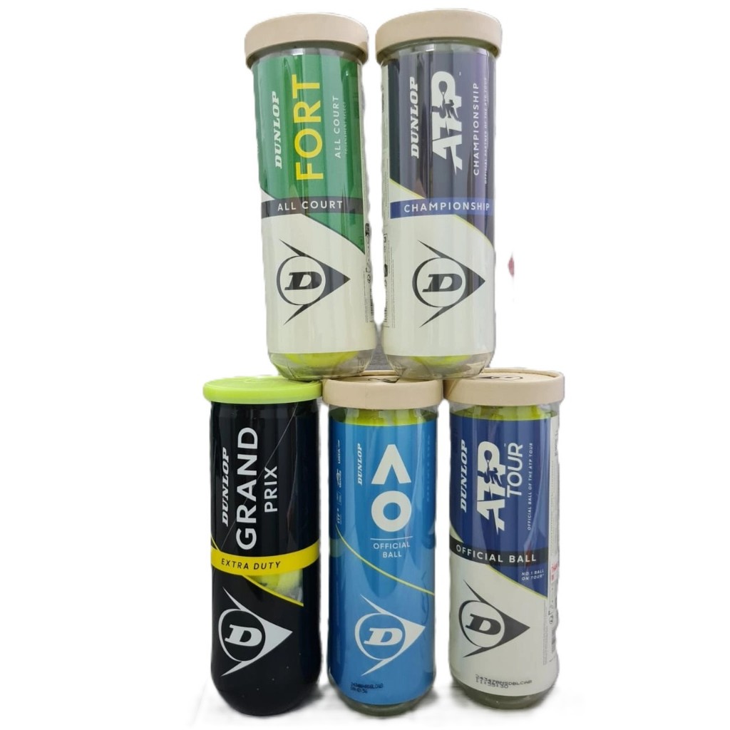 ลูกเทนนิส DUNLOP FORT ALL COURT / AUSTRALIAN OPEN / ATP TOUR / ATP CHAMPIONSHIP (3PET) *สินค้าพร้อมส