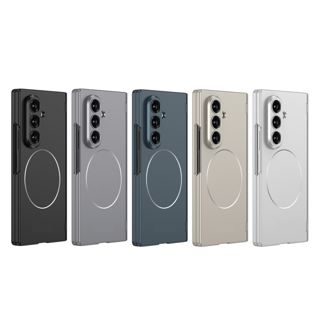 เคส Fold7 หุ้มปิดบานพับ เนื้อแมตต์ +กระจก Case Magnetic Hinge Matt +Glass (THพร้อมส่ง ในไทย)