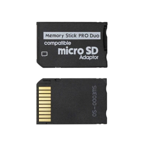 ส่งจากไทย! PSP ตัวแปลงเมม PSP Micro SD To MS Pro Duo PSP ทดสอบการใช้งานทุกชิ้น พลาสติกแข็งอย่างดี PS