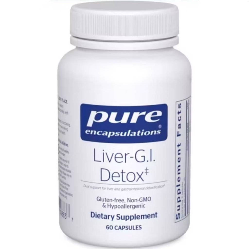 Pure Encapsulations Liver-G.I. Detox, 60 Capsules