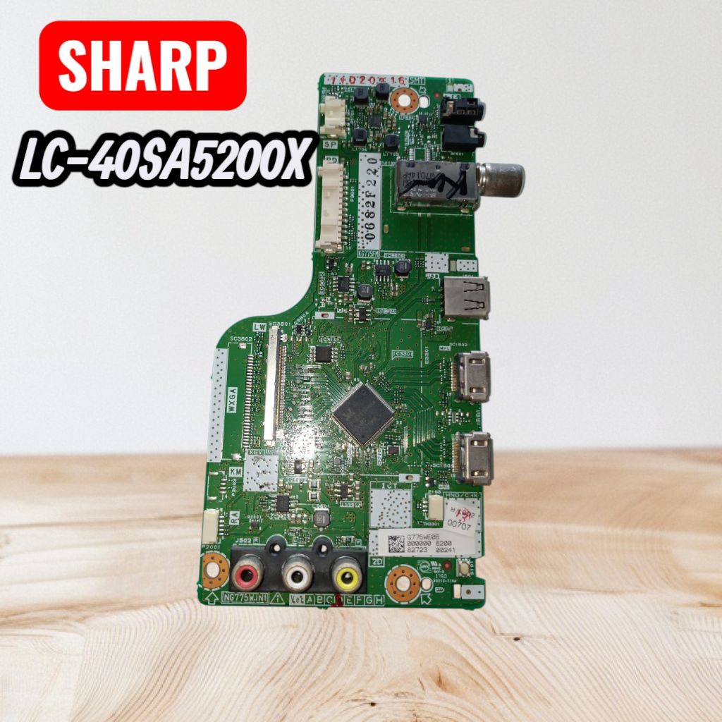 เมนบอร์ดทีวีชาร์ปรุ่นLC-40SA5200X(แท้ถอด)