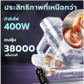 Eysin Divo Series S30 (สีม่วง purple) เครื่องดูดไรฝุ่นแรงดูดสูง ใช้กับที่นอน โซฟา ขนสัตว์ มีสายยาว ฆ่าเชื้อด้วยแสง UV