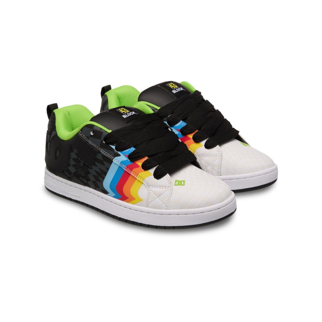 DC SHOES รองเท้าผู้ชาย Mens 43i Court Graffik Shoes 251 300529-KMI