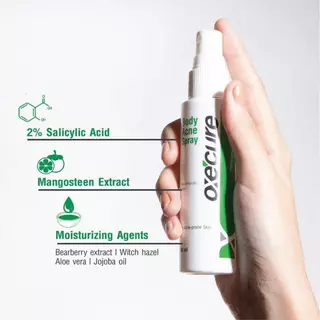 [แพ็ค 2] OXE'CURE BODY ACNE SPRAY 25ML สเปรย์สำหรับผิวกาย (10OX00024X2)