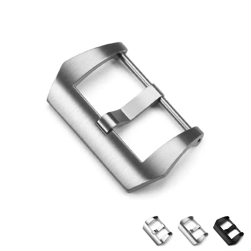 หัวเข็มขัดสายนาฬิกา Stainless สแตนเลส สีเงิน สีดำ thumbnail 4