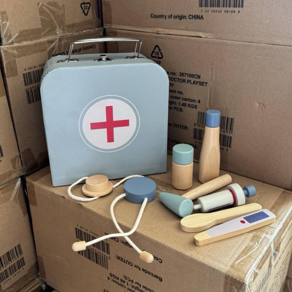 ……ชุดคุณหมอ ของเล่นไม้ ลิขสิทธิ์แท้จากอเมริกา