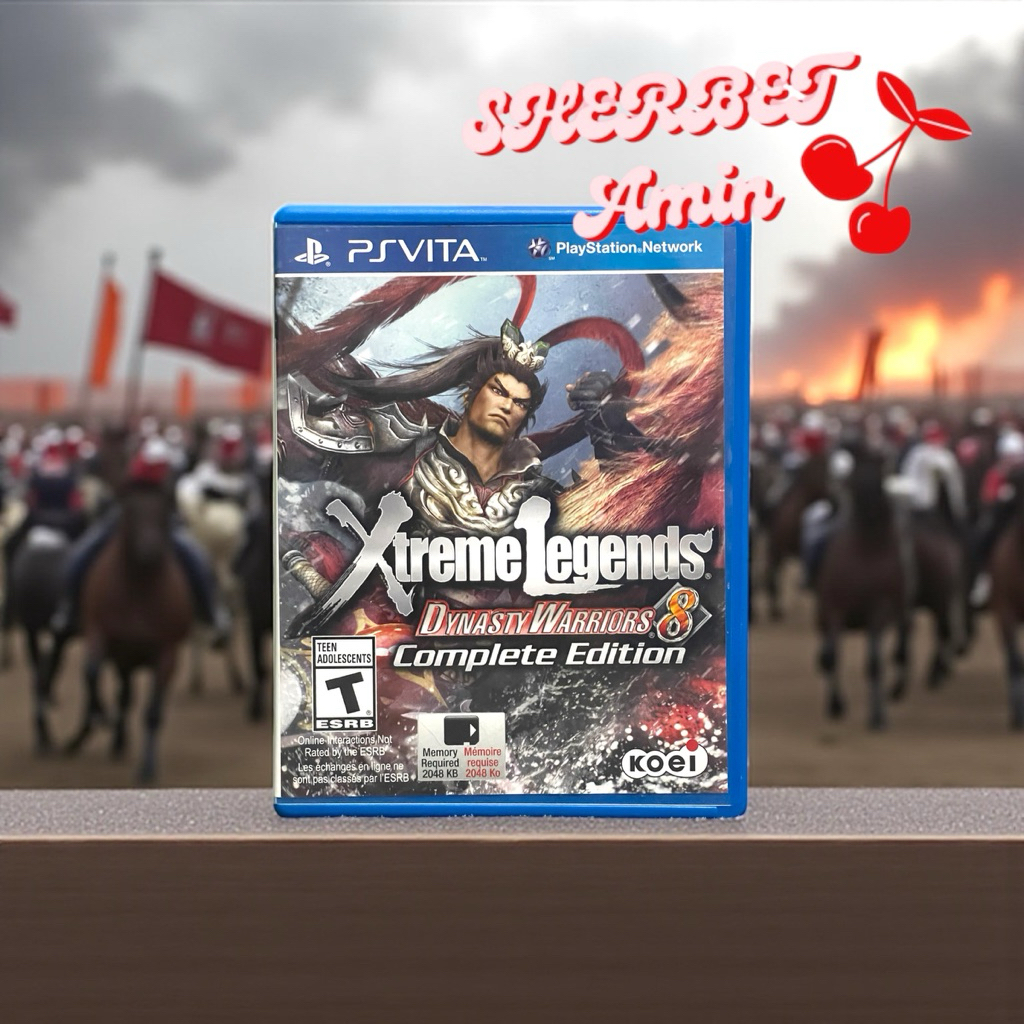 แผ่นเกม Ps Vita มือสอง / Dynasty Warriors 8 : Xtreme Legends / zone 1