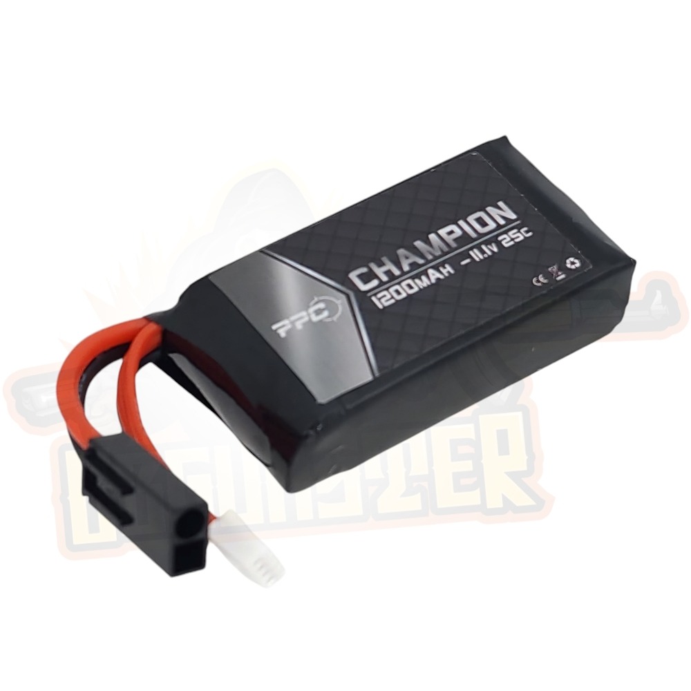 แบตลิโพ Champion Max Power 25C 11.1V 1200mAh กล่องแบต