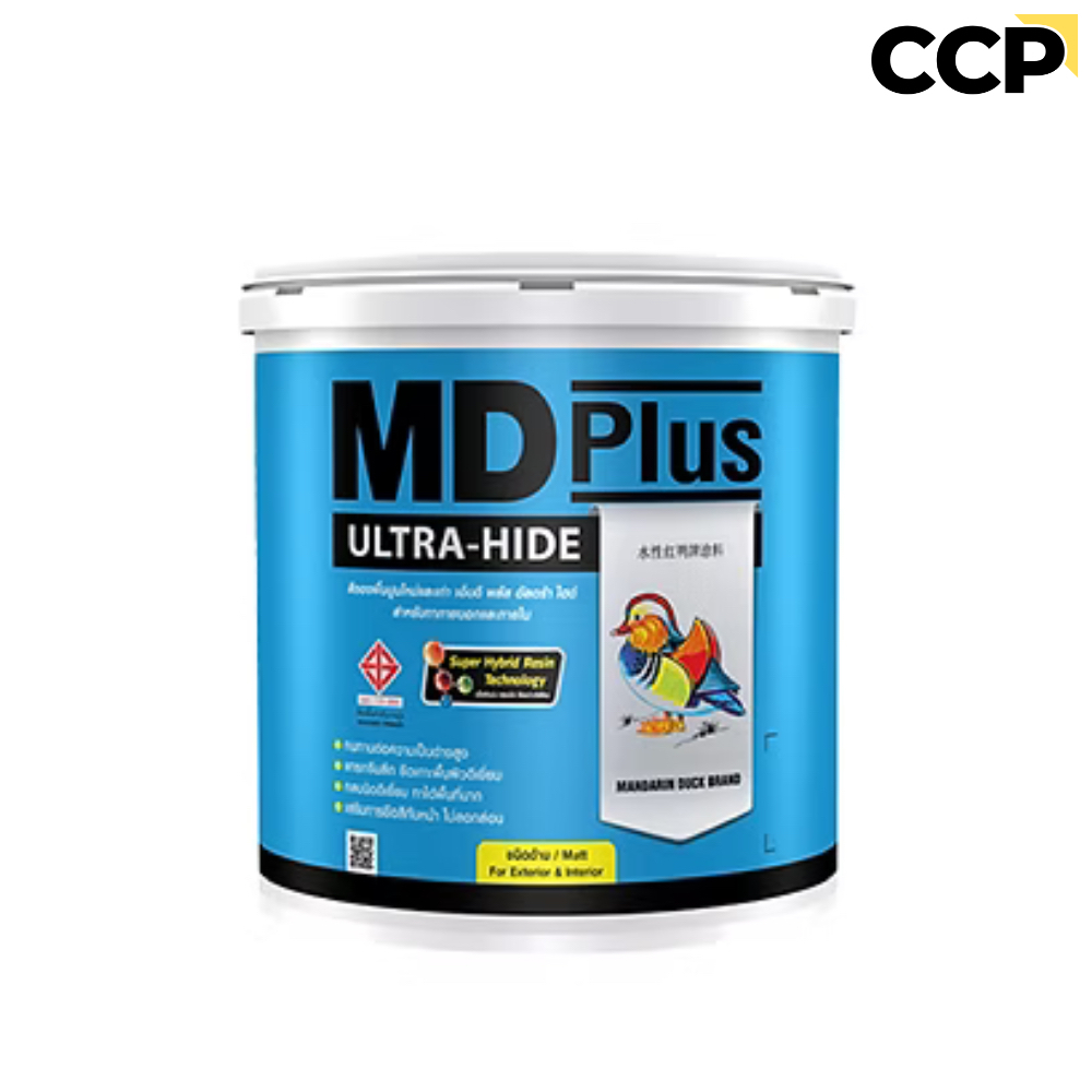 สีรองพื้นปูนเก่า TOA MD Plus รองพื้นปูนใหม่ รองพื้นปูนเก่า ขนาดแกลลอน ตรา เป็ดหงส์