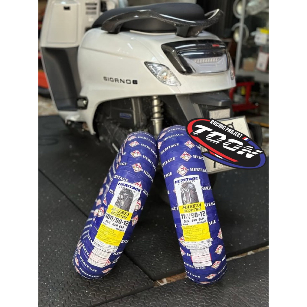 ยางHeritage Marsta Giorno 100/90-12+110/90-12(หน้า+หลัง)