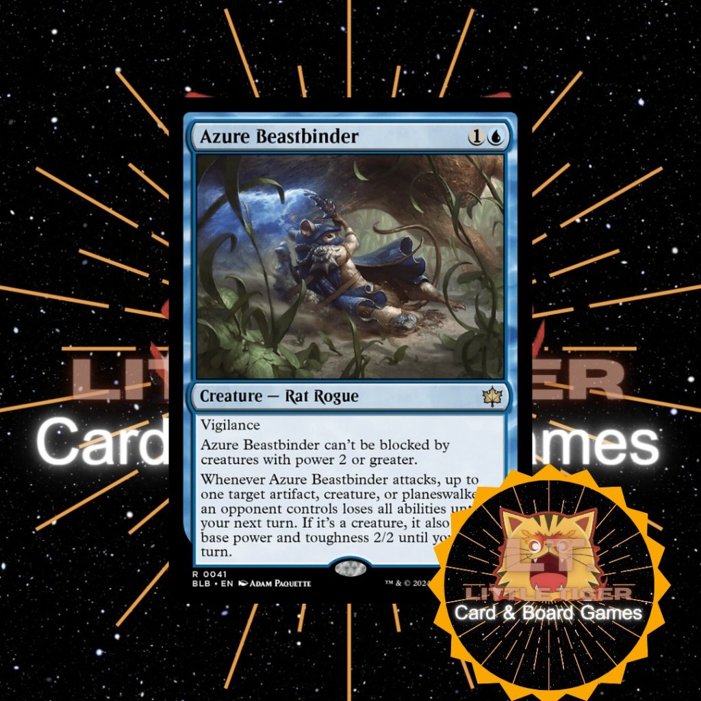 [MTG] [BLB] R#41 Azure Beastbinder