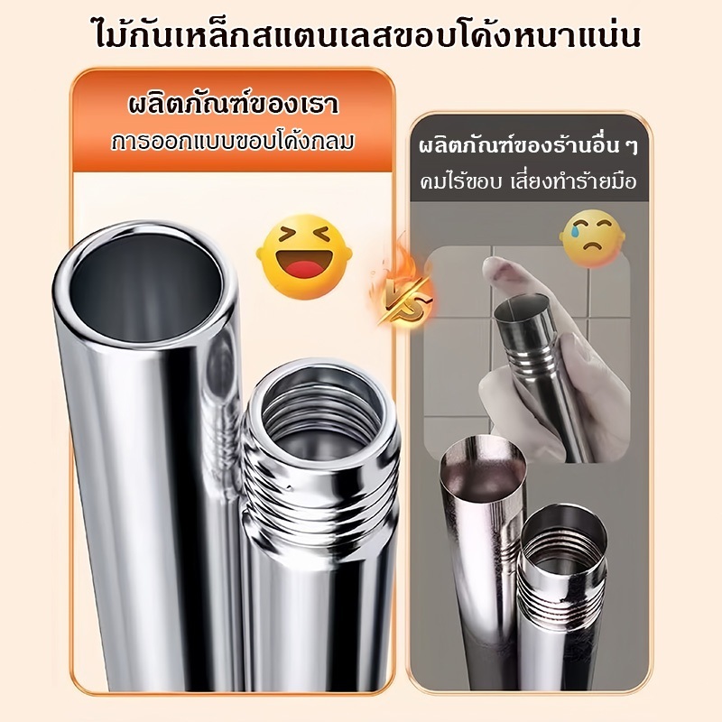 ไม้ถูพื้นหัวฟองน้ำ ไม้ม็อบ ไม้ถูพื้นแบบรีดน้ำ ด้ามจับอลูมิเนียมคุณสมบัติพิเศษช่วยดูดซับน้ำ - รูปที่ 7