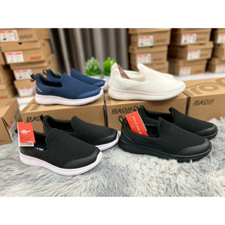 Baoji รองเท้าผ้าใบ ของแท้ รองเท้าสบิปออน ใส่สบาย ใส่ทำงาน ใส…