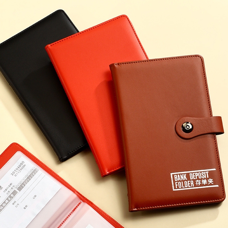 กระเป๋าใส่ทะเบียนรถ ทะเบียนบ้าน ทะเบียนรถ ทะเบียนบ้าน สมุดเก็บเงิน(วางได้ 40 แผ่น), 230 * 145ซม มี 3 สี