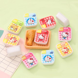 j374 กล่องข้าวคิตตี้ของจิ๋วดีไอวายแพ็คละ 10 ชิ้น