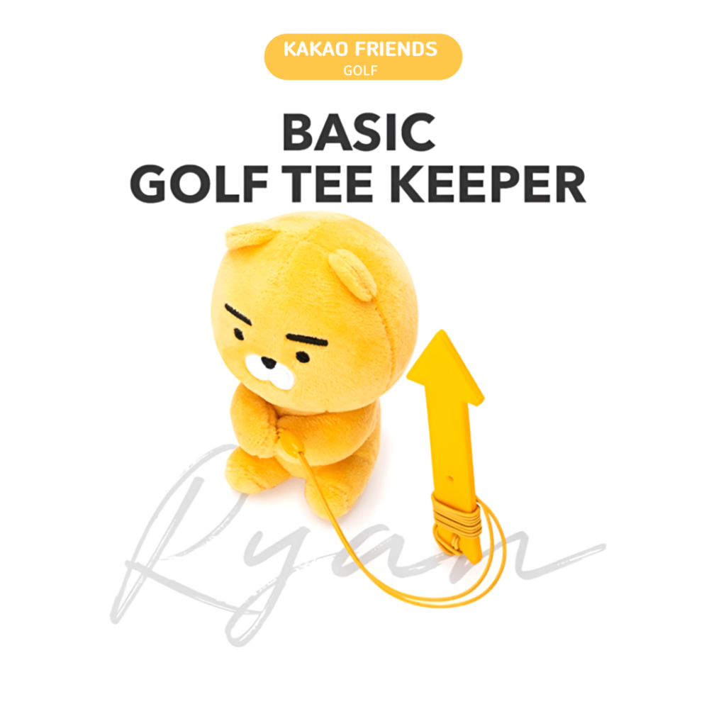 [🚚จัดส่งไว] Kakao Friends Golf Basic Golf Tee Keeper_ Ryan