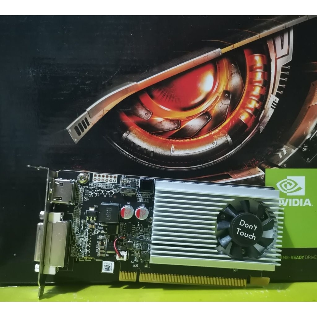 การ์ดจอ Nvidia GT 720 2GB DDR3  สำหรับใส่เคสเล็ก เคสนอน เท่านั้น สินค้ามือสอง ไม่มีกล่อง