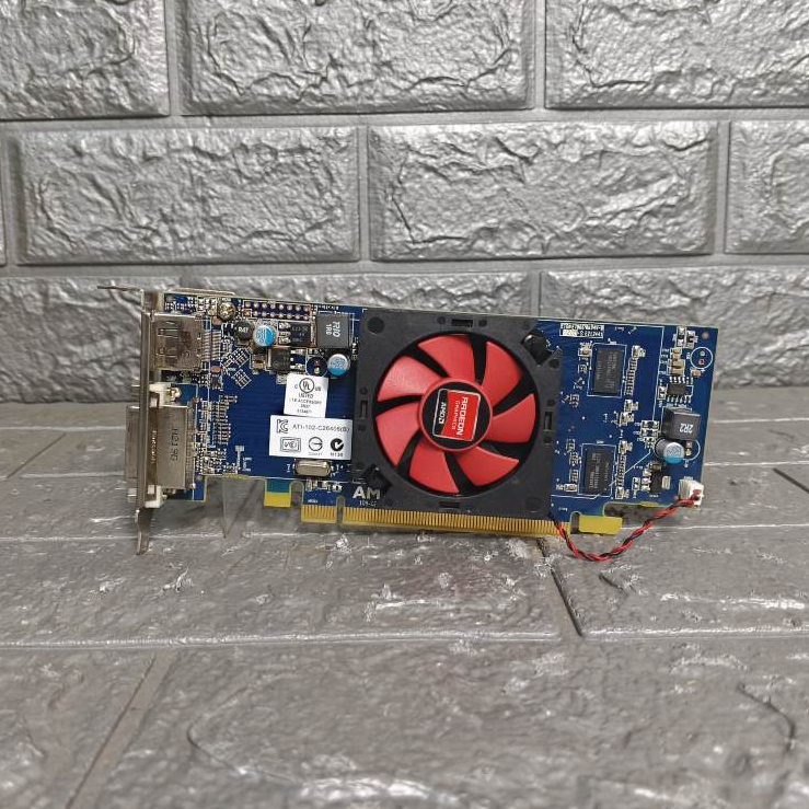 ⚡️ การ์ดจอ AMD Radeon HD 6450 1GB GDDR3 DVI, DPP  low profile ไม่ต่อไฟเพิ่ม