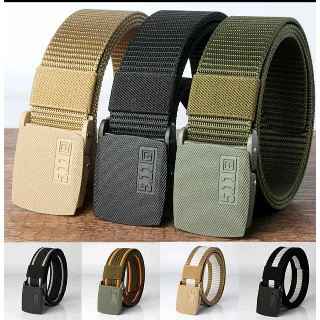 หัวเข็มขัดโลหะสายรัดไนล่อน 511เข็มขัดยุทธวิธีสำหรับผู้ชาย