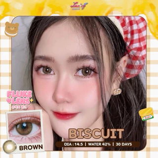 คอนแทคเลนส์ พรีเมี่ยมรุ่นLimited 💙 Biscuit 💙 (มินิ) Luxzylens กรองแสง ผลิตที่เกาหลี🇰🇷