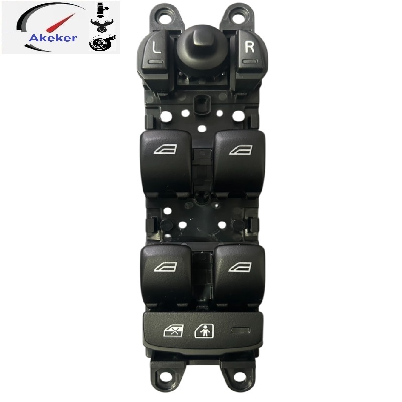 31334348 Switch, Window winder charcoal Volvo S60 CC (-2018), S60, V60 (2011-2018), V60 CC (-2018), 