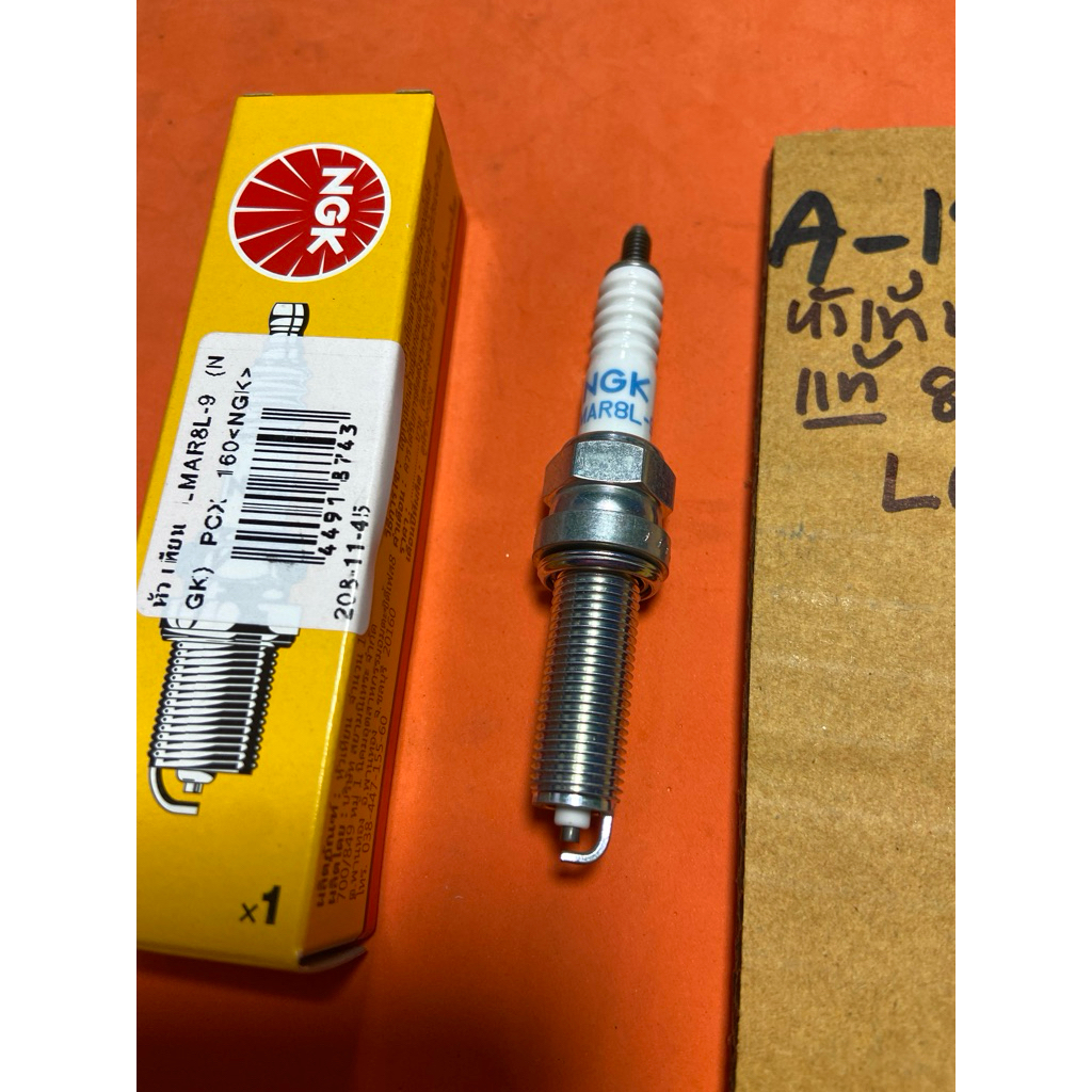 PCX160 หัวเทียน แท้ NGK (D-128.175) LMAR8L-9 89216- K1Z- J10