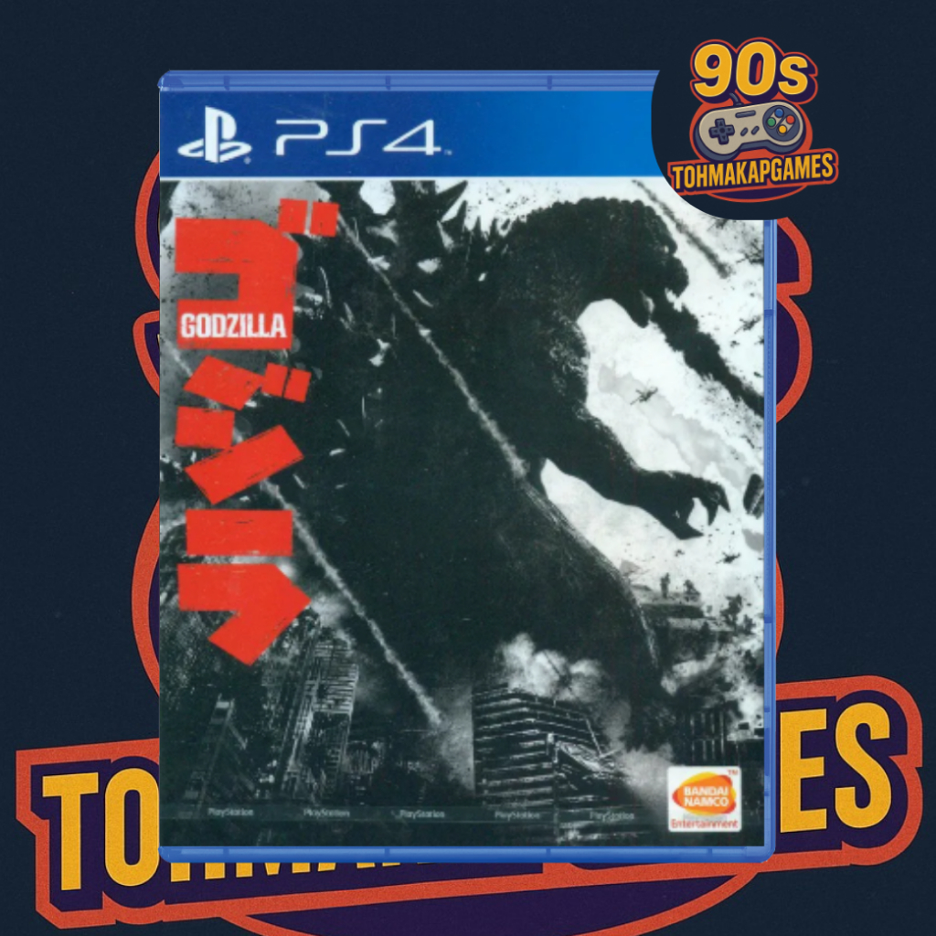 (มือ2)(หายาก) แผ่นเกม PS4 : Godzilla (R3)
