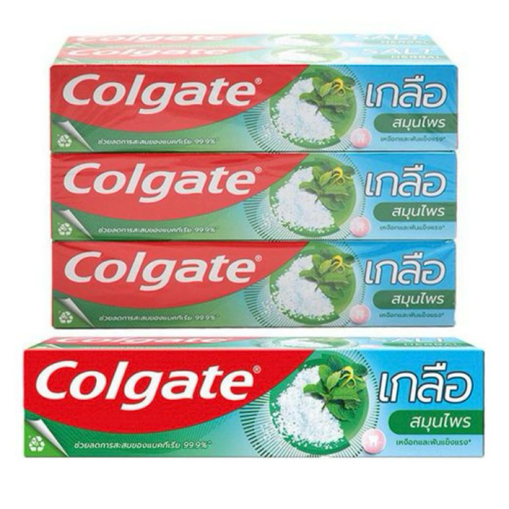 คอลเกต ยาสีฟัน เฮอเบิ้ลซอลท์ 150 กรัมX6 ยาสีฟัน