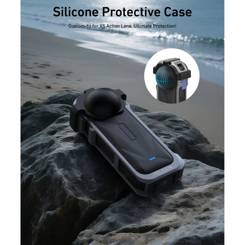 Telesin Insta360 X5 Utility Frame Metal Cage เคสอลูมีเนียม thumbnail 6