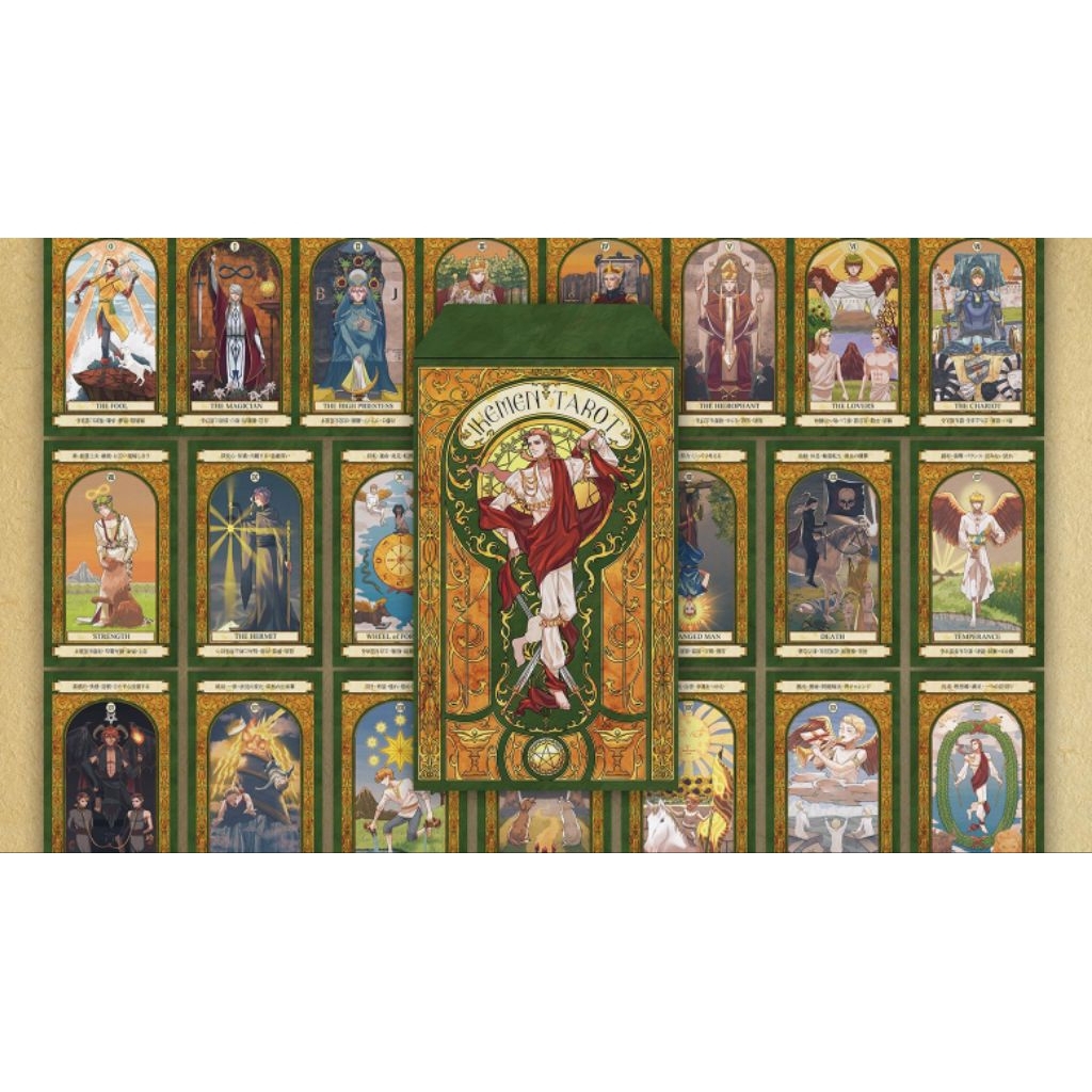 Ikemen Tarot ไพ่ยิปซีไรเดอร์เวทลายการ์ตูนแอนิเมะ ลิขสิทธิ์แท้จากญี่ปุ่น ไพ่ทาโร่ต์ ไพ่ยิปซี Tarot Ca