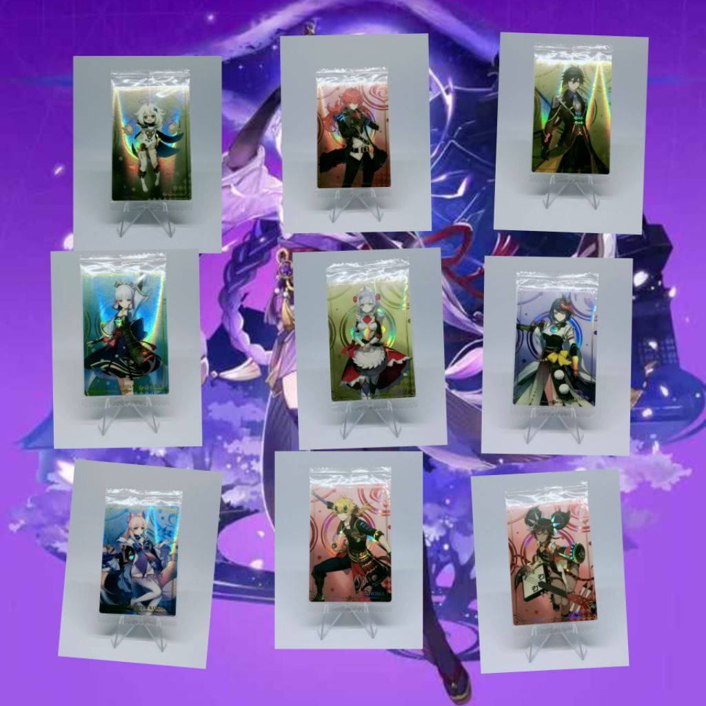 การ์ด Genshin Impact Wafers เวเฟอร์การ์ด